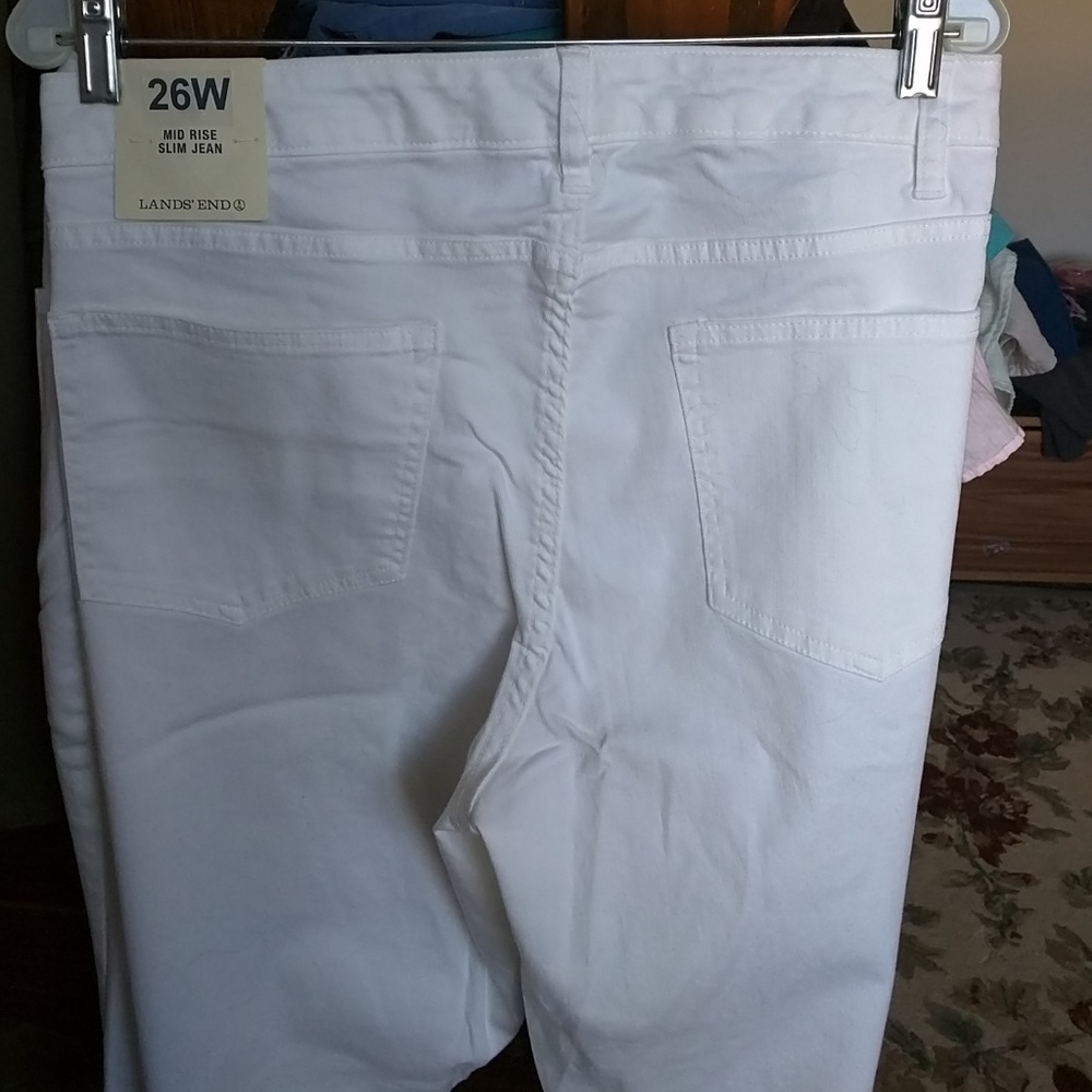 NWT Lands' End jeans - Picture 3 of 6